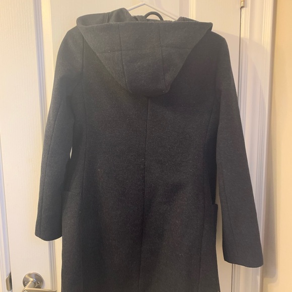 Babaton Wool and Cashmere Coat with Hood - Picture 5 of 9